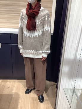 BRICK HOUSE by Tokyo Shirts 久留米ゆめタウン店さん(レディース・161cm)の冬コーディネート