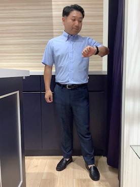 BRICK HOUSE by Tokyo Shirts 久留米ゆめタウン店さん（メンズ・160cm）の夏コーディネート