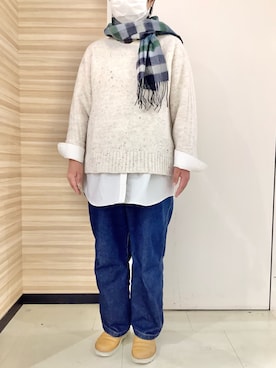 BRICK HOUSE by Tokyo Shirts 久留米ゆめタウン店さん(レディース・151cm)の冬コーディネート