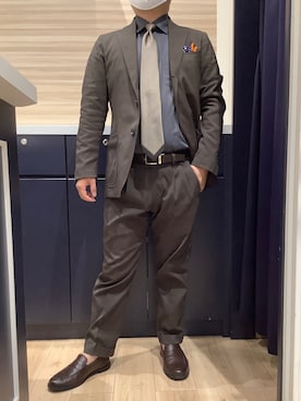 BRICK HOUSE by Tokyo Shirts 久留米ゆめタウン店さん（メンズ・160cm）の秋コーディネート