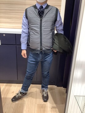 BRICK HOUSE by Tokyo Shirts 久留米ゆめタウン店さん(メンズ・160cm)の冬コーディネート