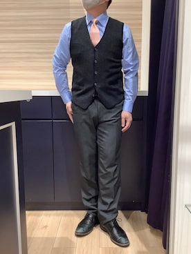 BRICK HOUSE by Tokyo Shirts 久留米ゆめタウン店さん（メンズ・177cm）の秋コーディネート