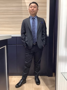 BRICK HOUSE by Tokyo Shirts 久留米ゆめタウン店さん（メンズ・160cm）の冬コーディネート