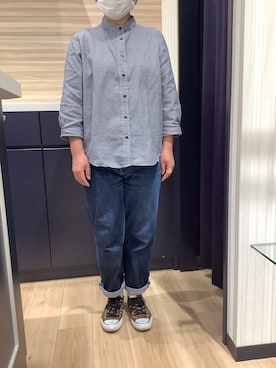 BRICK HOUSE by Tokyo Shirts 久留米ゆめタウン店さん（レディース・150cm）の春コーディネート
