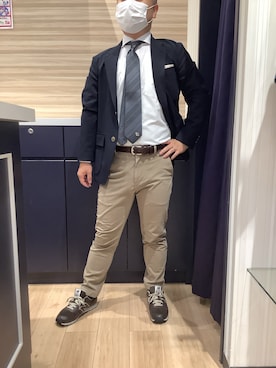 BRICK HOUSE by Tokyo Shirts 久留米ゆめタウン店さん(メンズ・160cm)の秋コーディネート