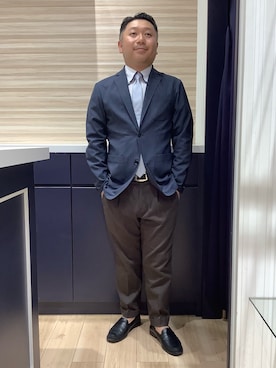 BRICK HOUSE by Tokyo Shirts 久留米ゆめタウン店さん(メンズ・160cm)の秋コーディネート