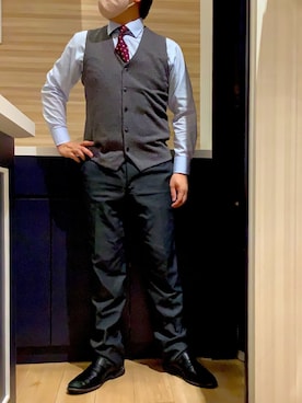 BRICK HOUSE by Tokyo Shirts 久留米ゆめタウン店さん(メンズ・177cm)の秋コーディネート