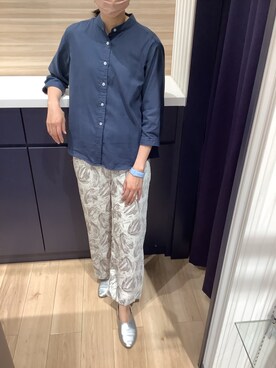 BRICK HOUSE by Tokyo Shirts 久留米ゆめタウン店さん（レディース・161cm）の夏コーディネート