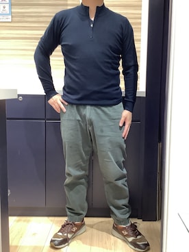 BRICK HOUSE by Tokyo Shirts 久留米ゆめタウン店さん（メンズ・177cm）の冬コーディネート