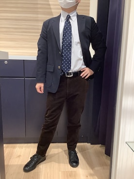 BRICK HOUSE by Tokyo Shirts 久留米ゆめタウン店さん（メンズ・160cm）の冬コーディネート