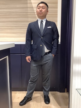 BRICK HOUSE by Tokyo Shirts 久留米ゆめタウン店さん（メンズ・160cm）の秋コーディネート