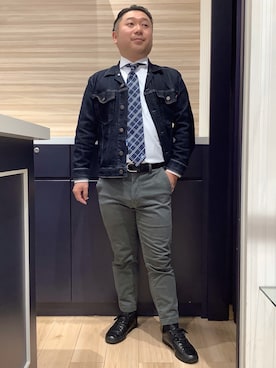 BRICK HOUSE by Tokyo Shirts 久留米ゆめタウン店さん（メンズ・160cm）の冬コーディネート