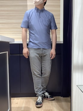 BRICK HOUSE by Tokyo Shirts 久留米ゆめタウン店さん（メンズ・177cm）の夏コーディネート