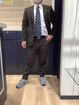 BRICK HOUSE by Tokyo Shirts 久留米ゆめタウン店さん（メンズ・160cm）の冬コーディネート