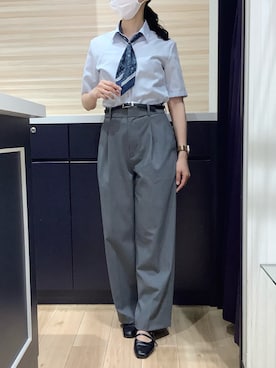 BRICK HOUSE by Tokyo Shirts 久留米ゆめタウン店さん(レディース・161cm)の夏コーディネート