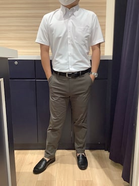 「アイテム（トップス）」を使った、BRICK HOUSE by Tokyo Shirts 久留米ゆめタウン店さん（メンズ・160cm）の夏コーディネート