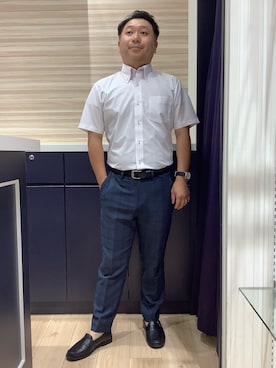 BRICK HOUSE by Tokyo Shirts 久留米ゆめタウン店さん（メンズ・160cm）の夏コーディネート