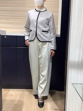 BRICK HOUSE by Tokyo Shirts 久留米ゆめタウン店さん（レディース・161cm）の冬コーディネート