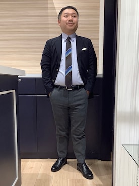 BRICK HOUSE by Tokyo Shirts 久留米ゆめタウン店さん(メンズ・160cm)の冬コーディネート