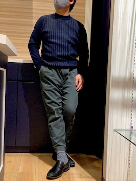 BRICK HOUSE by Tokyo Shirts 久留米ゆめタウン店さん(メンズ・177cm)の冬コーディネート