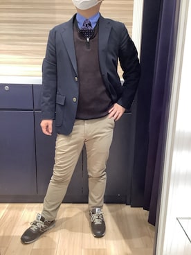 BRICK HOUSE by Tokyo Shirts 久留米ゆめタウン店さん（メンズ・160cm）の春コーディネート