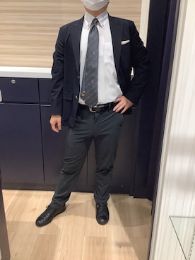 BRICK HOUSE by Tokyo Shirts 久留米ゆめタウン店さん（メンズ・160cm）の秋コーディネート