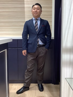 BRICK HOUSE by Tokyo Shirts 久留米ゆめタウン店さん（メンズ・160cm）の秋コーディネート