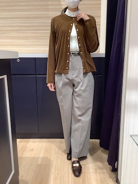 BRICK HOUSE by Tokyo Shirts 久留米ゆめタウン店さん（レディース・161cm）の秋コーディネート