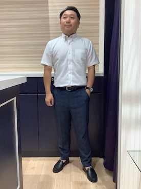 BRICK HOUSE by Tokyo Shirts 久留米ゆめタウン店さん（メンズ・160cm）の夏コーディネート
