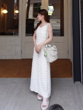 「DHOLIC（ディーホリック）のアイテム」を使った、maさん（レディース・153cm）の夏コーディネート