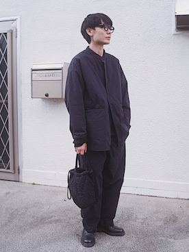 「yoko sakamoto（ヨーコサカモト）のアイテム（ジャケット/アウター）」を使った、tun0313さん（メンズ・174cm）の春コーディネート