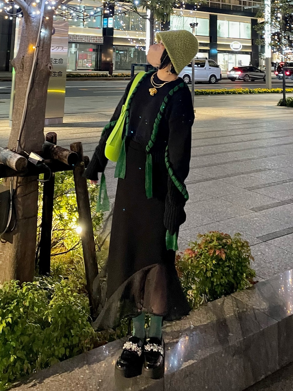 UN3D.（アンスリード）の「ブレイドショートニット（ニット/セーター