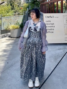 【値下げ】メゾンスペシャル　ワンピース　シルバー 1715490553_215.jpg