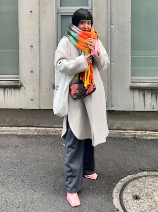 Mila Owen（ミラオーウェン）の「シャツカーブノーカラーコート（ノー