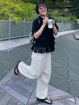 Wakanaさん（レディース・151cm）の夏コーディネート