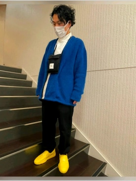 R太さん（メンズ・166cm）の冬コーディネート