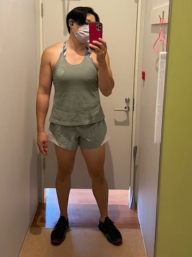 「筋トレ」｜ryoko.5360さん（メンズ・180cm）の秋コーディネート