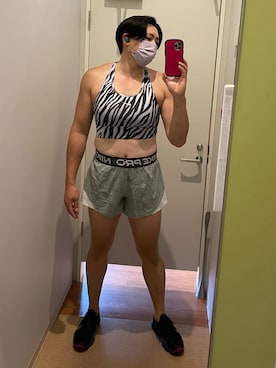 「筋トレ」｜ryoko.5360さん（メンズ・180cm）の秋コーディネート