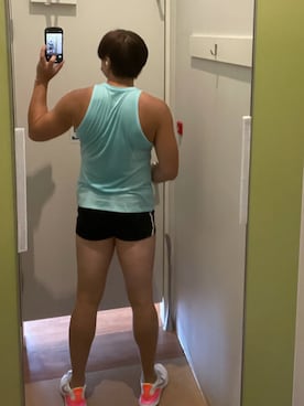 「筋トレ」｜ryoko.5360さん（メンズ・180cm）の夏コーディネート