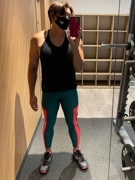 「筋トレ」｜ryoko.5360さん（メンズ・180cm）の夏コーディネート