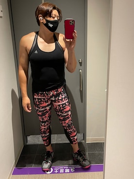 「筋トレ」｜ryoko.5360さん（メンズ・180cm）の夏コーディネート