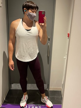 「筋トレ」｜ryoko.5360さん（メンズ・180cm）の秋コーディネート