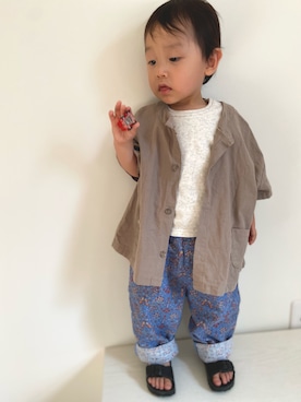 kotakotaroさん（キッズ・80cm）の夏コーディネート