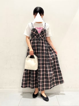 MORIさん（レディース・159cm）の夏コーディネート