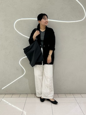 「帰省コーデ」｜MORIさん（レディース・159cm）の春コーディネート