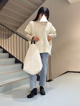 MORIさん（レディース・159cm）の秋コーディネート