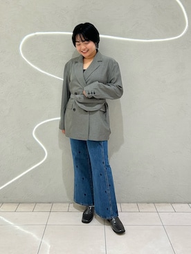 「アイテム（その他シューズ）」を使った、MORIさん（レディース・159cm）の夏コーディネート