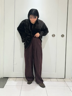 MORIさん（レディース・159cm）の冬コーディネート