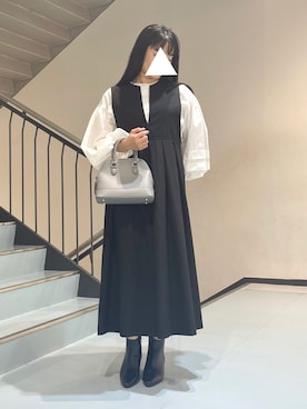 MORIさん（レディース・159cm）の秋コーディネート