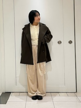 MORIさん（レディース・159cm）の冬コーディネート
